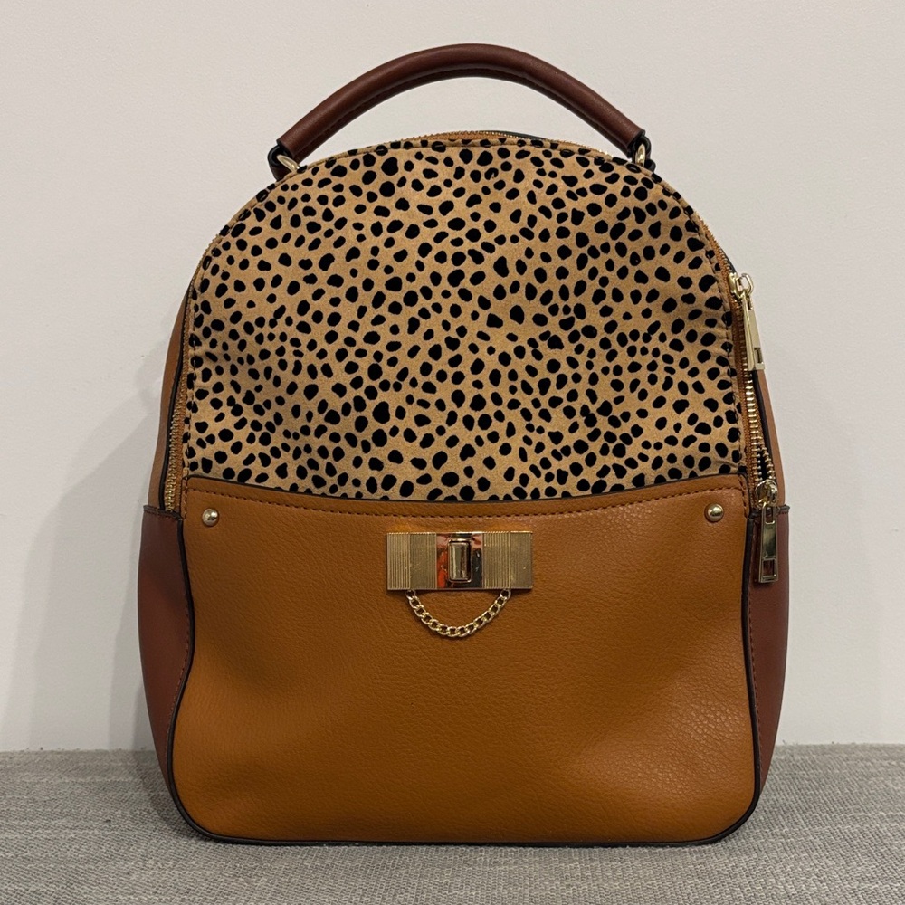 Women's JustFab Cheetah Print Backpack